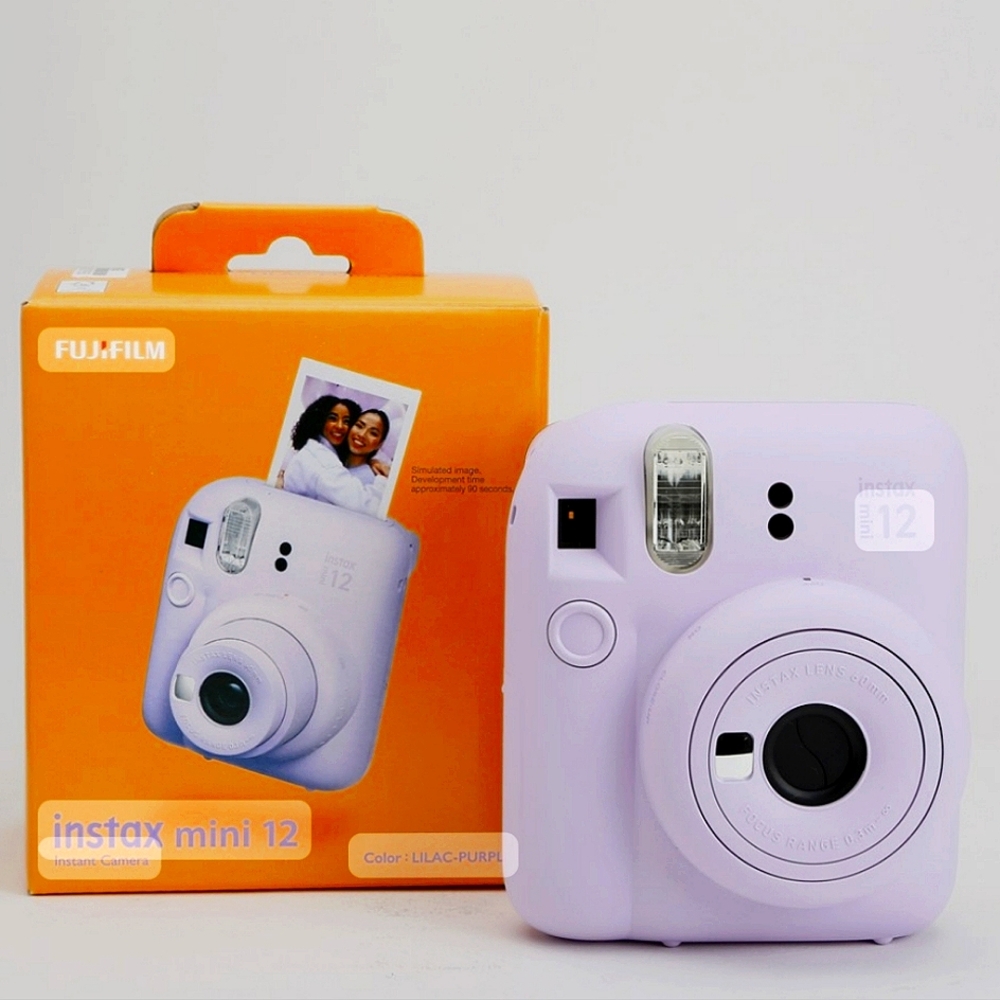 Fujifilm Instax Mini 12 Lilac Camera *new in box